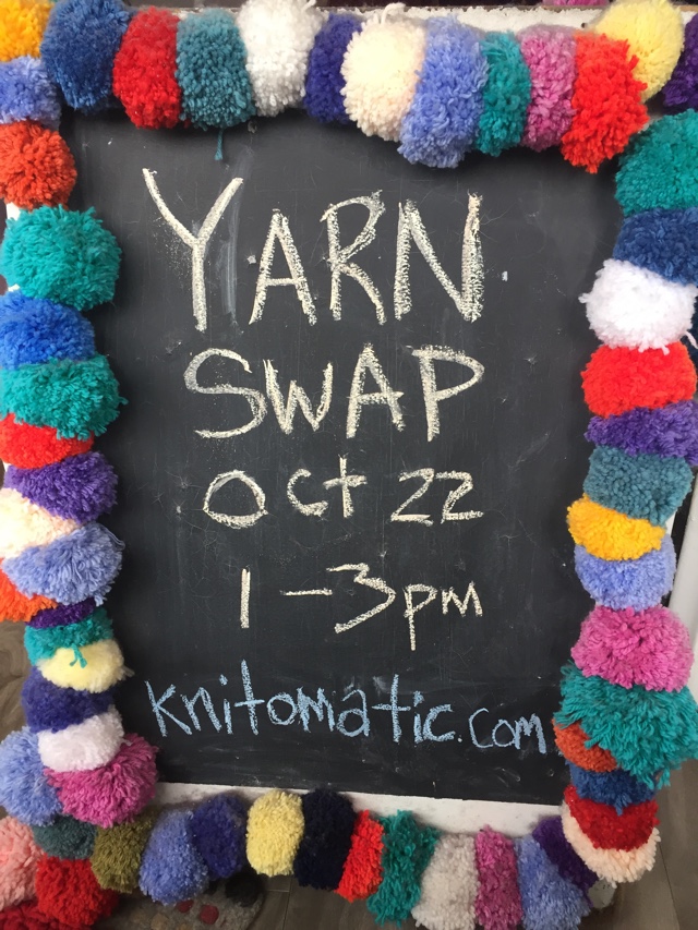 Yarn Swap Sign
